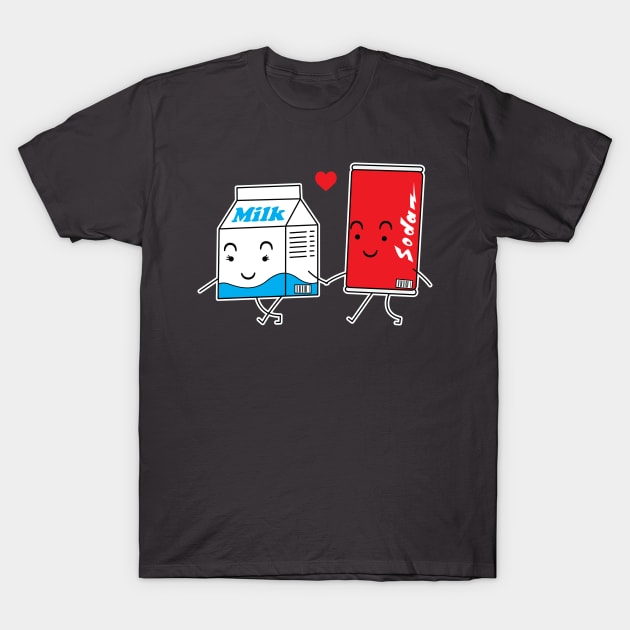 Soda Milk T-Shirt by rudypagnel